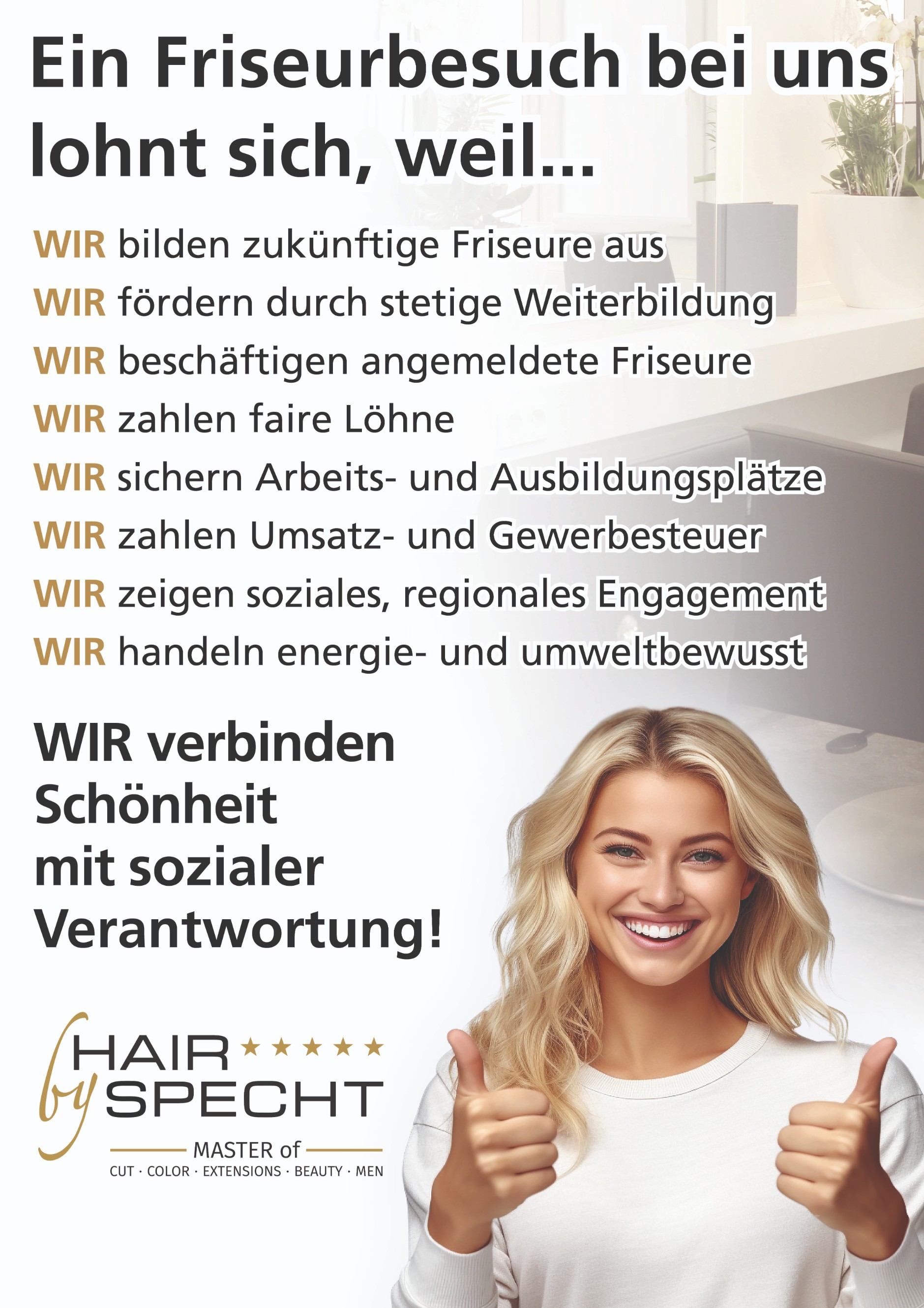 Neuer Friseur - Ihr Friseurbesuch - besuchen Sie uns auch aus Nidderau 61130