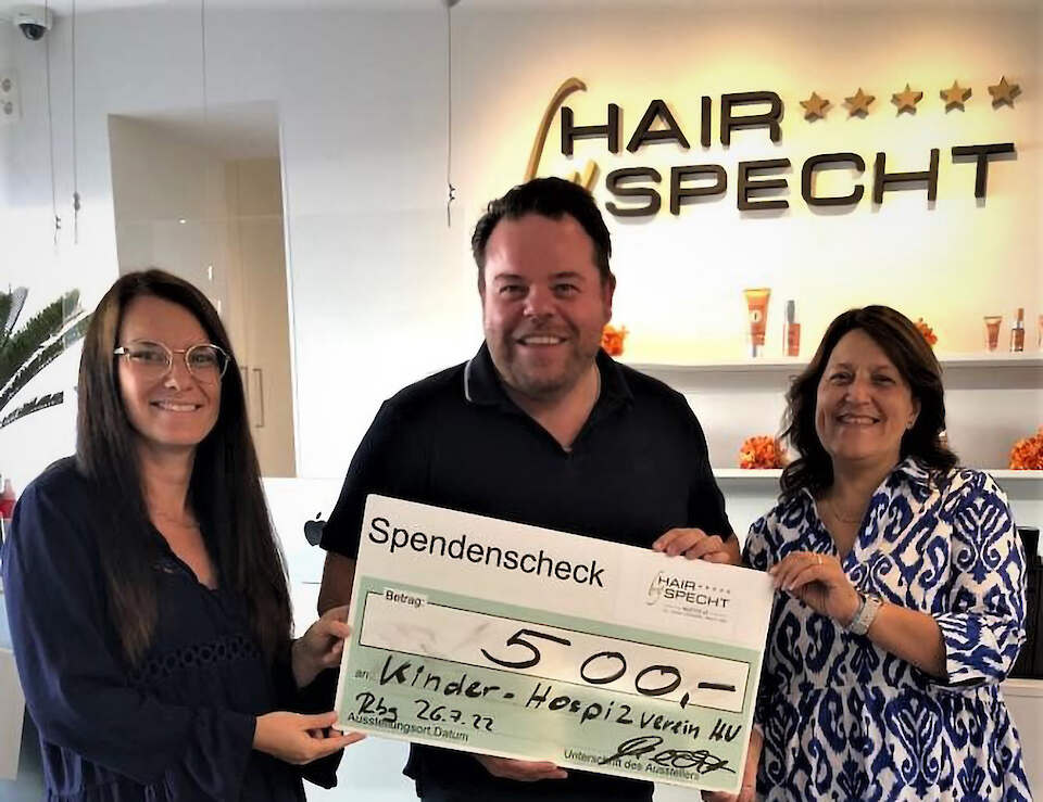 Haare für einen guten Zweck spenden