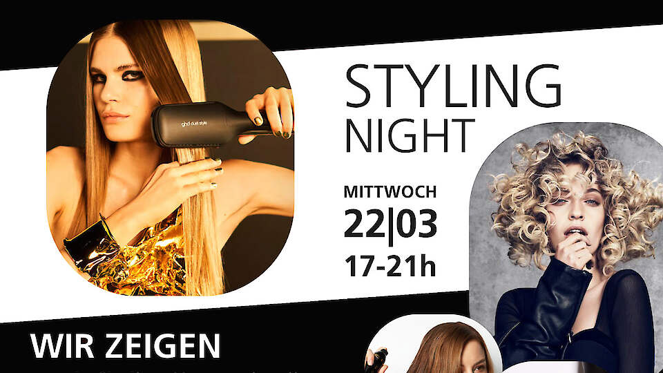 Styling Night am 22.03.2023 bei Hair-by-Specht
