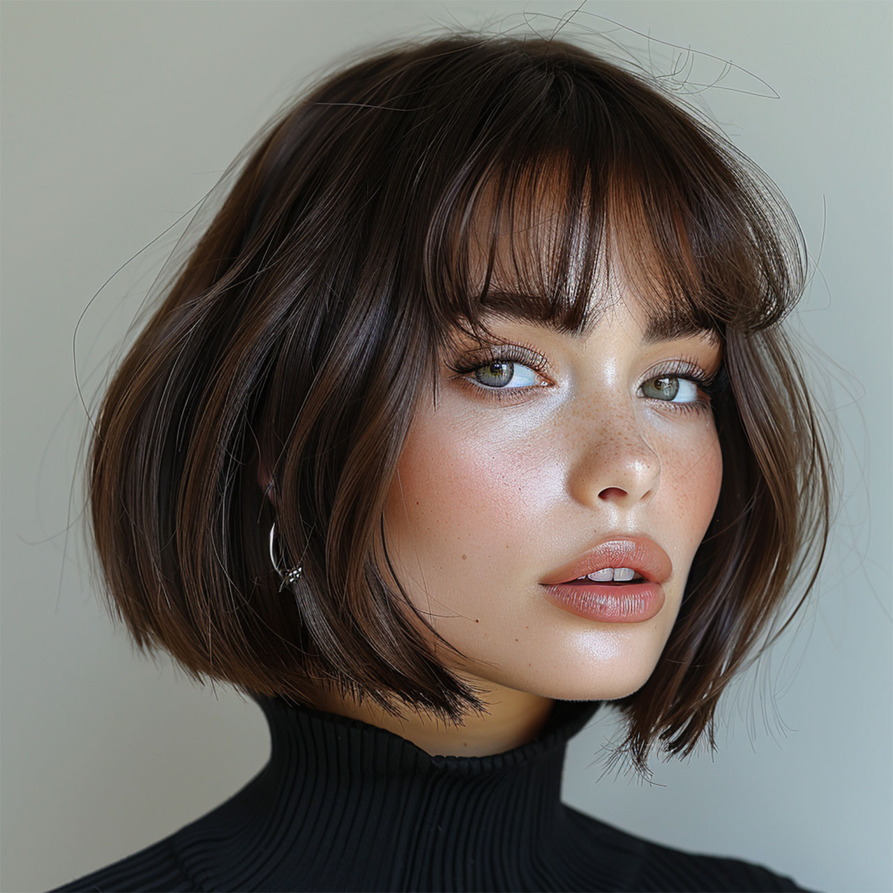 Italien Bob - Damen - Trendfrisur 2024/25