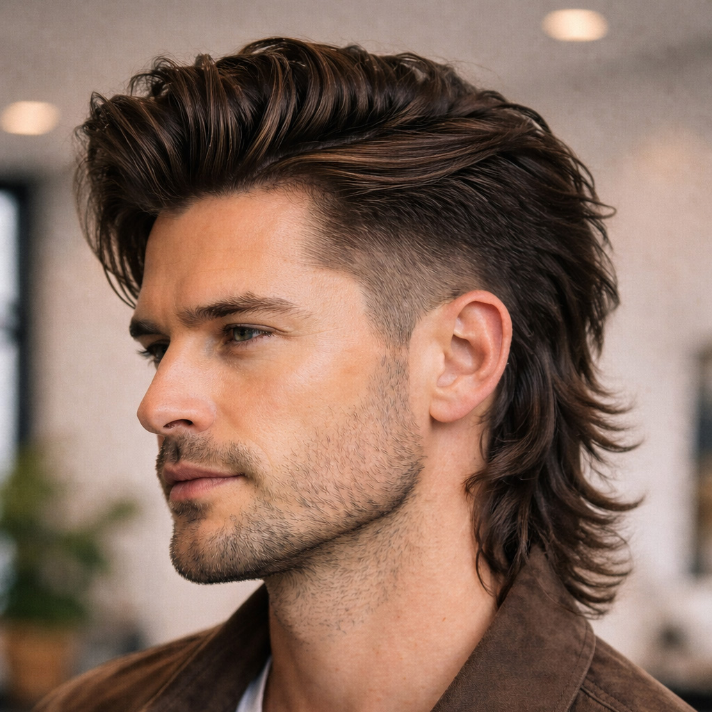 Modern Mullet 2.0 – Herrenfrisur Trend 2026