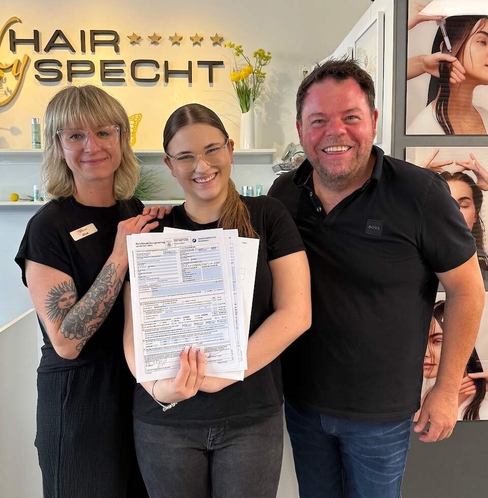 Neuer Azubi im Team - Willkommen Laura!
