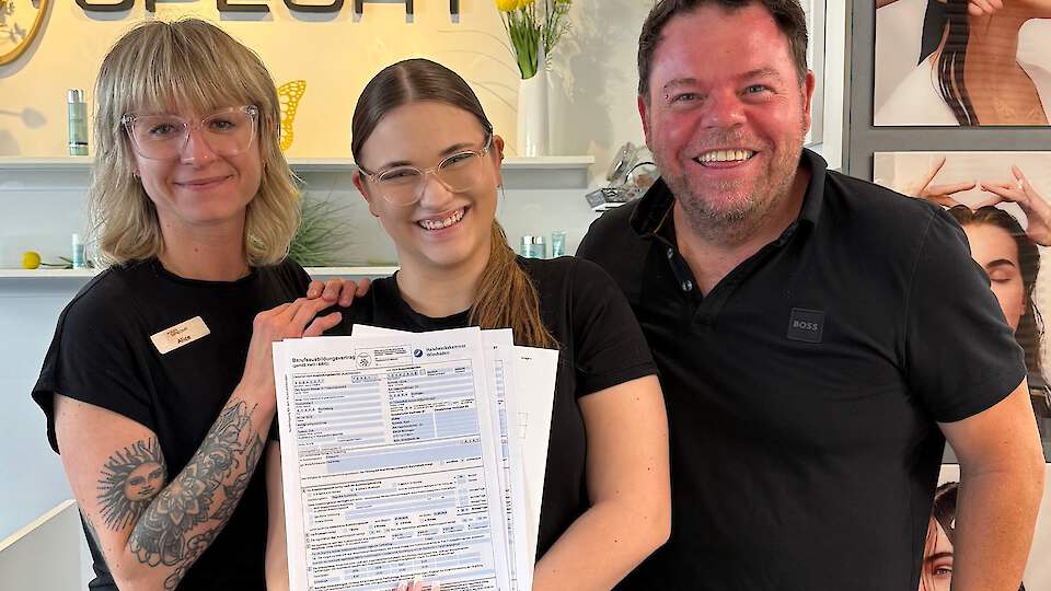 Neuer Azubi im Team - Willkommen Laura!