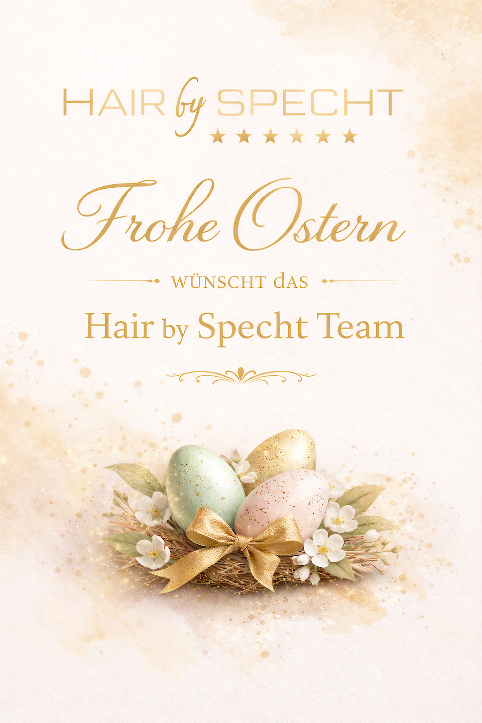 Das Hair by Specht Team wünscht Ihnen wunderschöne Feiertage